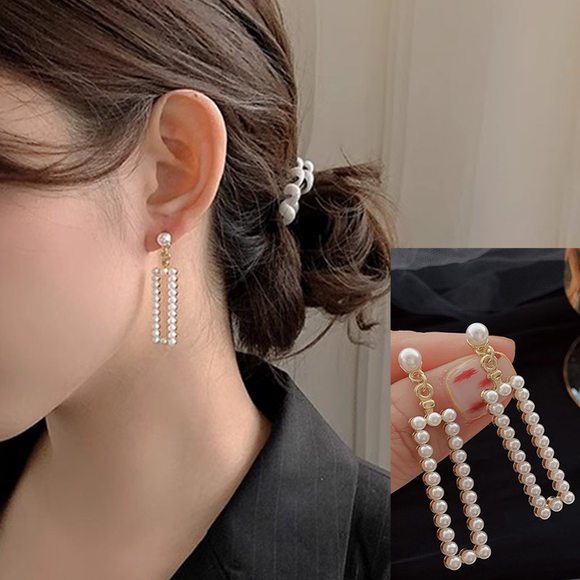 Phong cách mới Hàn Quốc - thời trang retro nữ với bông tai độc đáo