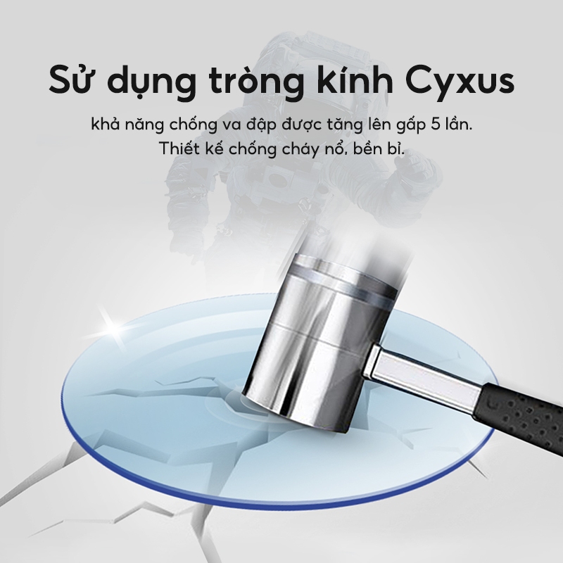 CyxusKính chống ánh sáng xanh TR90, kiểu Hàn Quốc, gọng vuông, unisex, chống tia UV, thích hợp cho văn phòng, học tập và du lịch  8183