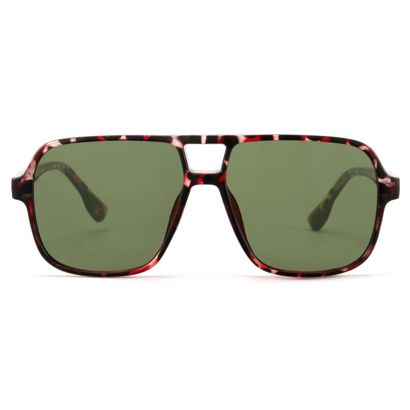 Cyxus Kính Râm Không Xốp Cầu Đôi Vintage Unisex Chống UV400 Nhẹ Bền Thoải Mái Phong Cách Đa Năng Dùng Hàng Ngày 1183