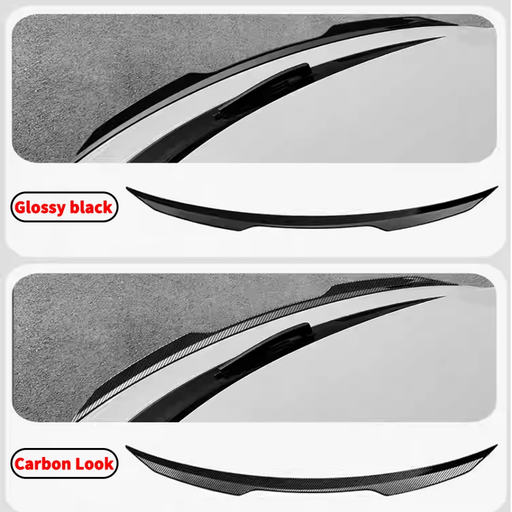 Dành Cho BYD Sealion 6 Seal U Song Plus 2023 2024 2025 DM-i hoặc EV Phía Sau Cánh Xẻ Tà Cánh Sửa Đổi Phần Không Khí Deflector Boot Lip Tuning Phụ Kiện