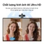 Webcam 4K Ultra HD 4K Webcam có lấy nét tự động EMEET C60E 4K cho PC / Zoom / Teams / Skype
