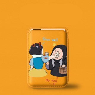 Hộp đựng thẻ ví họa tiết cô gái độc đáo cho iPhone 15pro 15promax 14 14promax 14 pro 16 16 plus 16 Pro Max 17air17 promax
