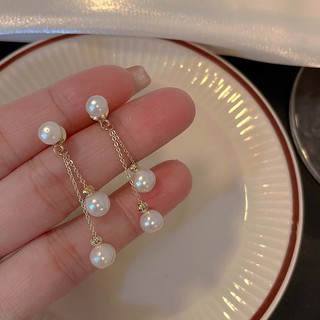Bông tai cao cấp zircon và ngọc trai, thiết kế niche phong cách mới 2026