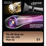 Máy Sấy Tóc Không Lá Tốc Độ Cao Hộ Gia Đình Công Suất Cao Chuyên Nghiệp Salon-Áo Tóc Ánh Sáng Xanh Cao Cấp Chăm Sóc Tóc Ion Âm Công Suất Cao Nóng Lạnh Không Khí Nhiệt Độ Không Đổi — ảnh 7