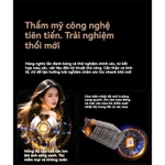 Máy Sấy Tóc Không Lá Tốc Độ Cao Hộ Gia Đình Công Suất Cao Chuyên Nghiệp Salon-Áo Tóc Ánh Sáng Xanh Cao Cấp Chăm Sóc Tóc Ion Âm Công Suất Cao Nóng Lạnh Không Khí Nhiệt Độ Không Đổi — ảnh 2