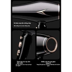 Máy Sấy Tóc Không Lá Tốc Độ Cao Hộ Gia Đình Công Suất Cao Chuyên Nghiệp Salon-Áo Tóc Ánh Sáng Xanh Cao Cấp Chăm Sóc Tóc Ion Âm Công Suất Cao Nóng Lạnh Không Khí Nhiệt Độ Không Đổi — ảnh 6