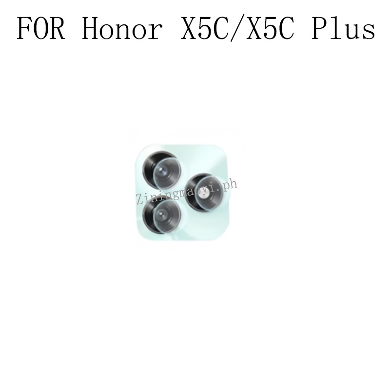 3in1 Dành Cho Honro X5C Plus Kính Cường Lực Phim Dành Cho Honor X5C X9D X7D X8C X8A X7C X6B X6A Kính Cường Lực Bảo Vệ Màn Hình + Phim Ống Kính + Phim Mặt Sau