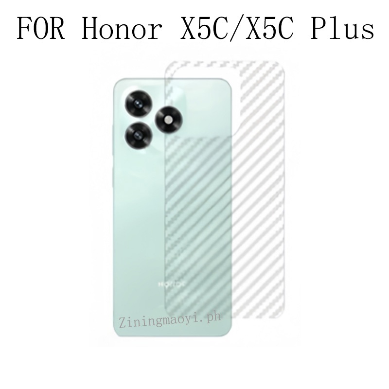 3in1 Dành Cho Honro X5C Plus Kính Cường Lực Phim Dành Cho Honor X5C X9D X7D X8C X8A X7C X6B X6A Kính Cường Lực Bảo Vệ Màn Hình + Phim Ống Kính + Phim Mặt Sau