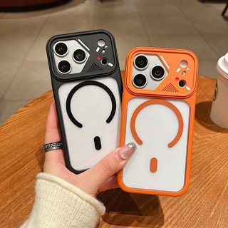 Ốp điện thoại cửa sổ lớn hút từ tính 2 trong 1 acrylic Yadun có độ thấm cao phù hợp cho iPhone 11 12 13 14 15 16 17 Pro Max bao gồm tất cả vỏ silicon chống rơi