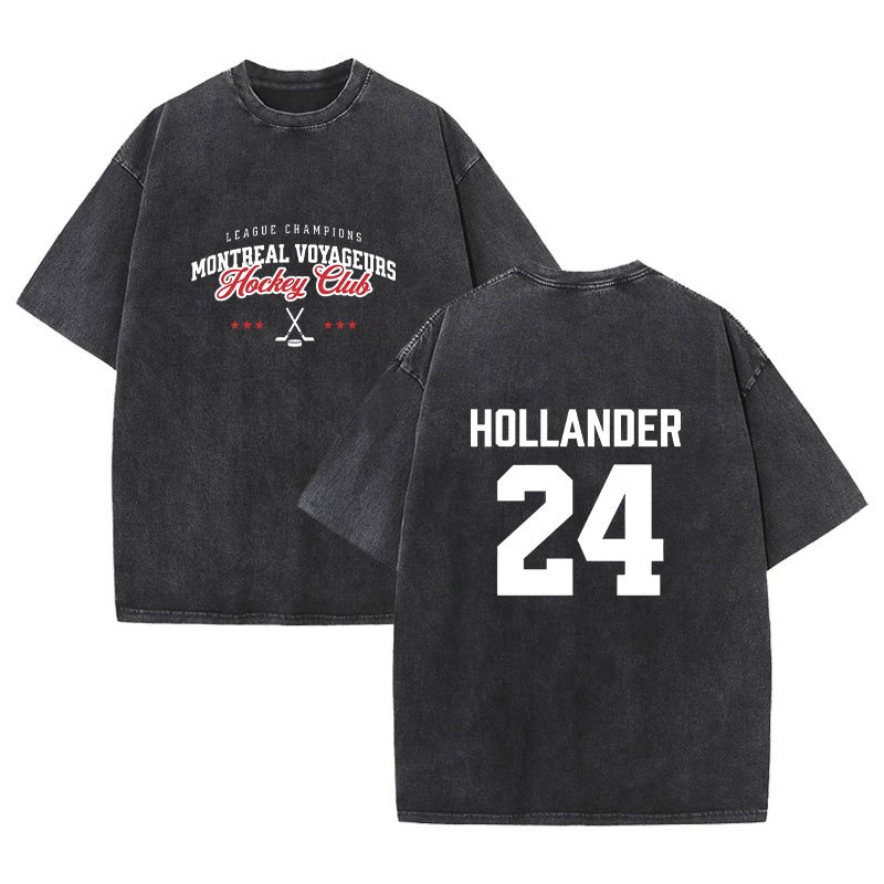 Áo Thun Unisex Hollander Montreal Voyageurs Merch Tee - Dành Cho Nam Nữ Đi Dạo Phố