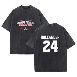 Áo Thun Unisex Hollander Montreal Voyageurs Merch Tee - Dành Cho Nam Nữ Đi Dạo Phố
