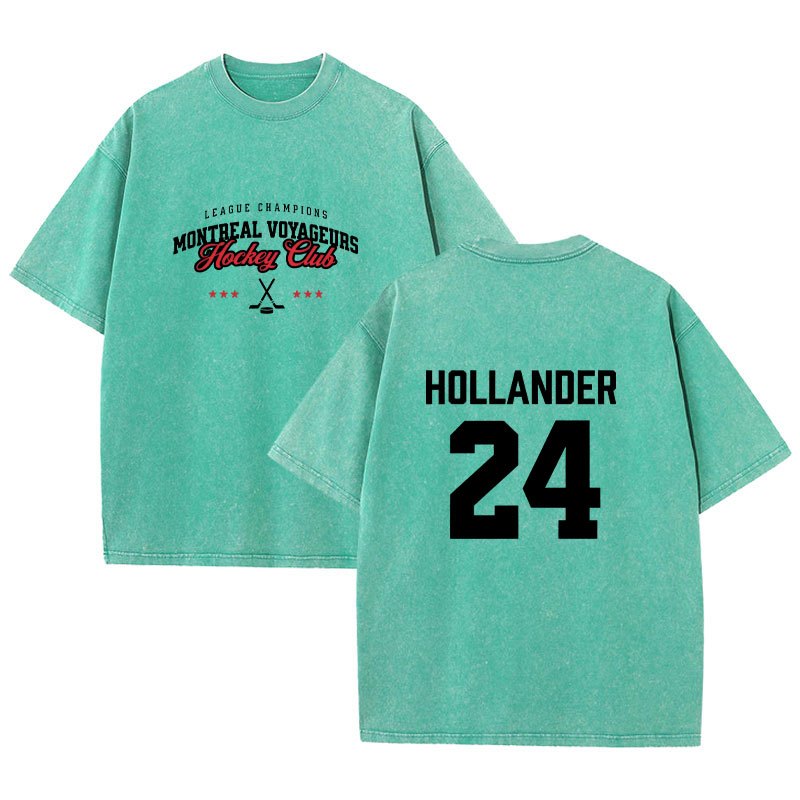 Áo Thun Unisex Hollander Montreal Voyageurs Merch Tee - Dành Cho Nam Nữ Đi Dạo Phố
