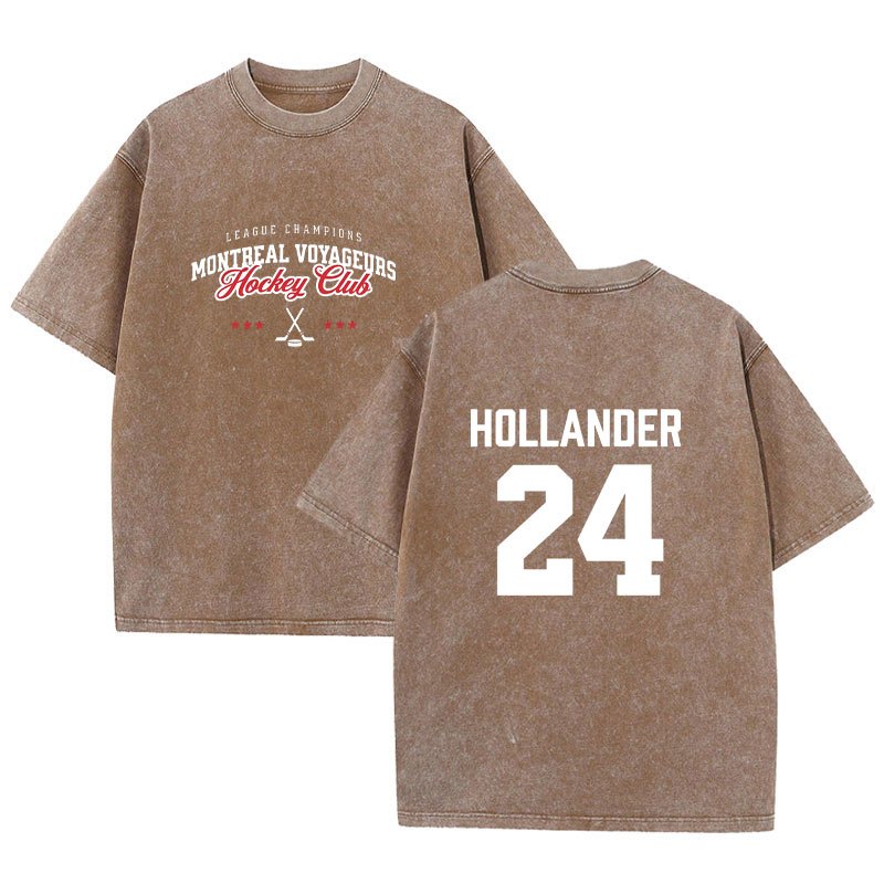 Áo Thun Unisex Hollander Montreal Voyageurs Merch Tee - Dành Cho Nam Nữ Đi Dạo Phố