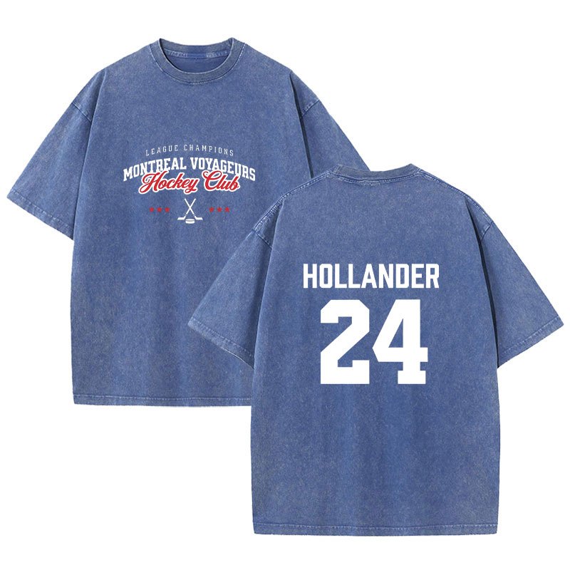 Áo Thun Unisex Hollander Montreal Voyageurs Merch Tee - Dành Cho Nam Nữ Đi Dạo Phố