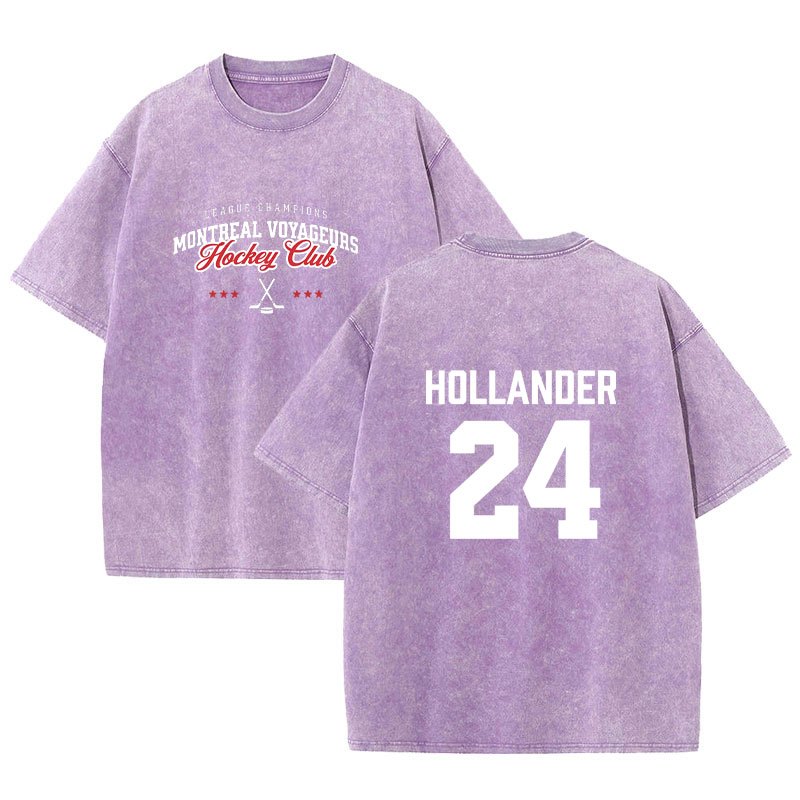 Áo Thun Unisex Hollander Montreal Voyageurs Merch Tee - Dành Cho Nam Nữ Đi Dạo Phố