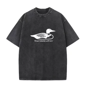 Áo thun unisex vintage tay ngắn họa tiết thẩm mỹ, phong cách thời trang cá tính
