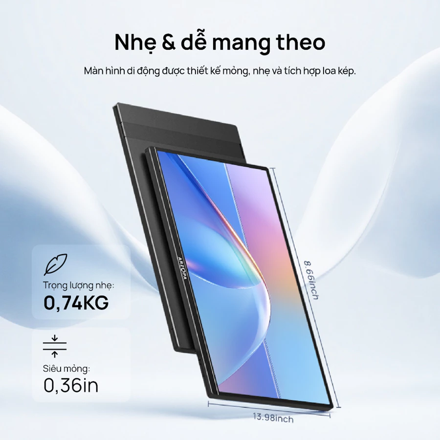 Màn hình di động ARZOPA A1 15,6 inch FHD