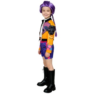 Bé Gái KPop Demon Hunters Rumi Mira Zoey Trang Phục Hóa Trang Trẻ Em Thần Tượng Khiêu Vũ Nhóm Đồng Nhất Roleplay Trang Phục Trẻ Em Halloween Carnival Đảng Trang Phục