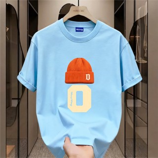 ✨Hàng có sẵn✨ WASSUP mẫu in mũ thời trang - Áo thun nam mới! 100% cotton, thời trang, Unisex.