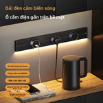 Với đèn cảm ứng Ổ cắm theo dõi có thể tháo rời Loại theo dõi Ổ cắm di động Ổ cắm điện Đường ray trượt Tủ rượu nhà bếp công suất cao — ảnh 2