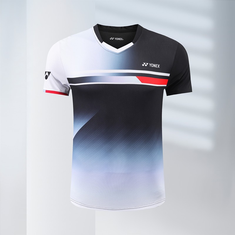 Áo thể thao YONEX tay ngắn, khô nhanh, thoáng khí, phù hợp vận động và thi đấu