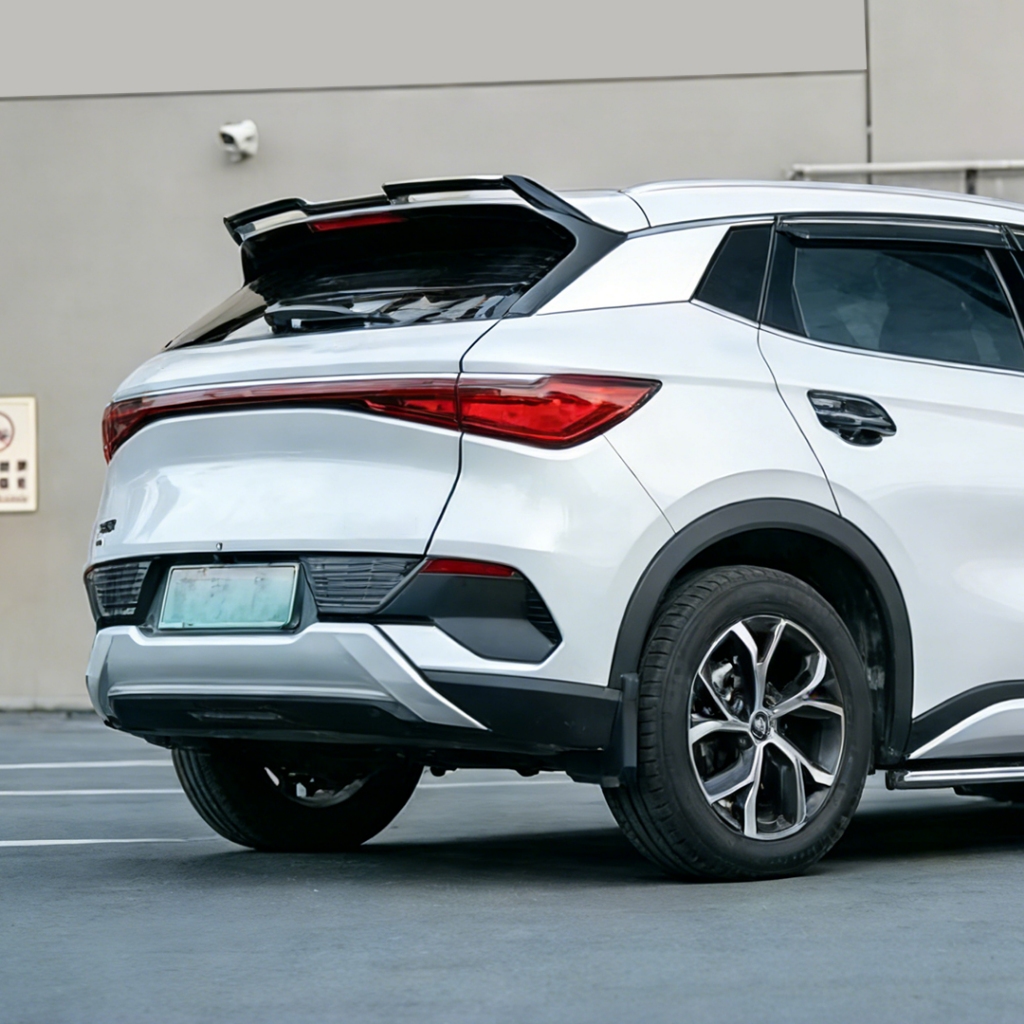 Dành Cho BYD Atto3 Yuan Plus 2022 2023 2024 Phía Sau Cánh Xẻ Tà Cánh Sửa Đổi Phần Không Khí Deflector Boot Môi Điều Chỉnh Phụ Kiện