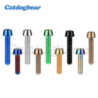 Catdogbear Titan Bu Lông M4x8 9 12 15 16 18 20 mm Allen Chìa Khóa Côn Đầu Vít Cho Xe Đạp Thân Seatpost
