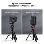 Lồng hợp kim nhôm K & F Concept cho DJI Osmo Action 6, Vỏ bảo vệ có giày lạnh & Vít 1 / 4 "cho chân máy — ảnh 6