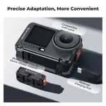 Lồng hợp kim nhôm K & F Concept cho DJI Osmo Action 6, Vỏ bảo vệ có giày lạnh & Vít 1 / 4 "cho chân máy — ảnh 4