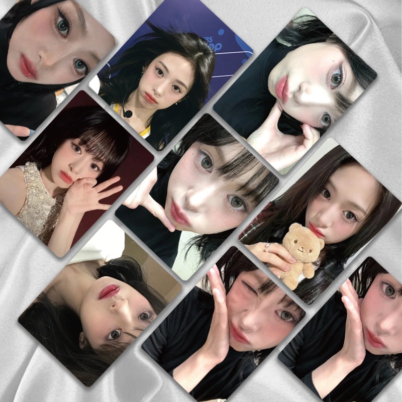 Linxx 55 Chiếc BABYMONSTER AHYEON Album Lomo Card Kpop Photocards Bưu Thiếp Series