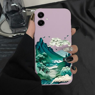 Dành Cho Samsung Galaxy A01 A02 A02S A03 A03S A04 A04E A04S A05 A05S A06 A07 A13 5G Ốp Điện Thoại Phong Cảnh Đẹp Mềm TPU Ốp Lưng Silicon Chống Sốc