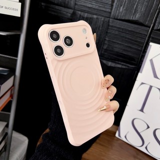 Jingkong Boyang Vỏ Điện Thoại Màu Cam Từ Tính Thích Hợp Cho iPhone 13 14 15 16 17 Pro Max Tích Hợp Lông Cừu Matte Bao Gồm Tất Cả Vỏ Mềm Silicon Chống Rơi