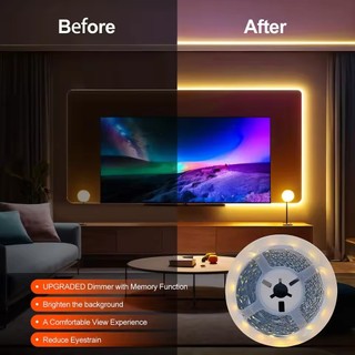Đèn LED Dải 5V USB SMD 2835 LED TV Nền Chiếu Sáng Dải LED 1M 2M 3M 4M 5M DIY 2835 LED Tủ Linh Hoạt Đèn Trang Trí Nhà Cửa