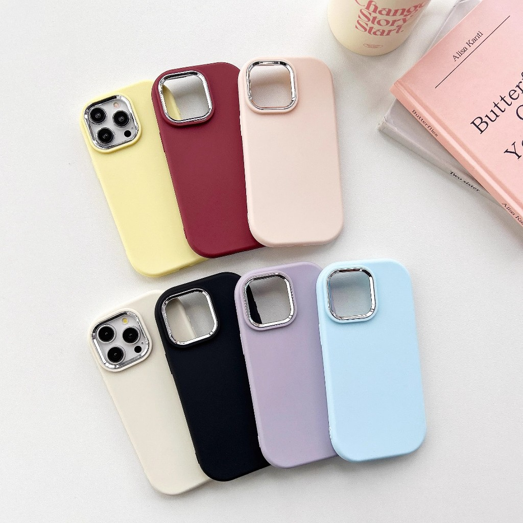 Ốp Lưng Thích Hợp Motorola G05 G15 G35 G75 Edge 50 60 60S 60 Fusion 5G Vỏ Mềm Nhiều Màu Vỏ Bảo Vệ Điện Thoại Silicon