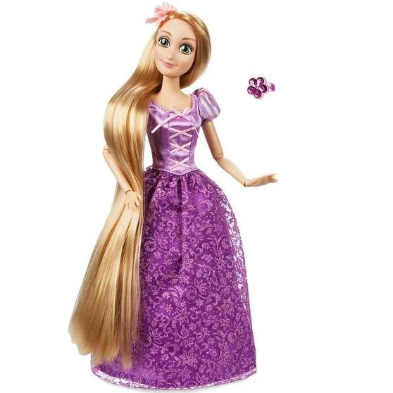 Búp bê Rapunzel cổ điển công chúa Disney (có nhẫn)