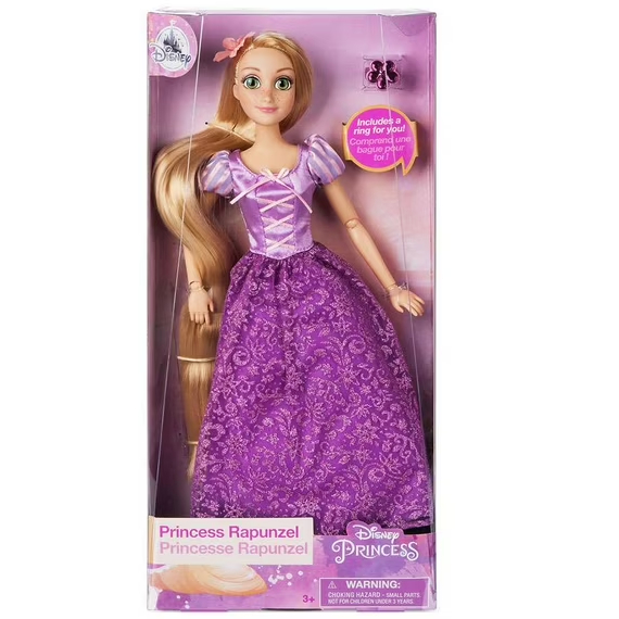 Búp bê Rapunzel cổ điển công chúa Disney (có nhẫn)