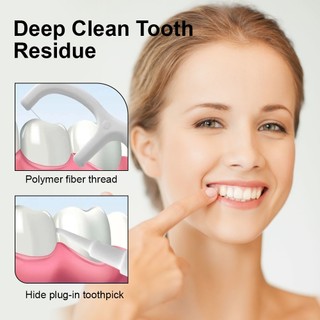 12 Cái / túi Bàn chải đánh răng dùng một lần 5 trong 1 đa chức năng di động với kem đánh răng hương vị bạc hà Bàn chải lưỡi tăm tăm tăm để thở trong lành
