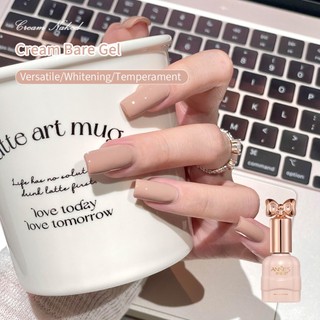 [ANNIES] All-Match Cream Màu Khỏa Thân Sơn Móng Tay Keo Phong Cách Mới Thu Đông Quế Phổ Biến Làm Móng Tay Màu Khỏa Thân