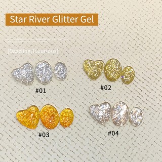 [ANNIES] Gypsophila Starry River Nhấp Nháy Năm Mới Kim Sa Lấp Lánh Sơn Móng Tay Keo Champagne Ngôi Sao Sáng Đóng Hộp Keo Nhật Bản 5ml