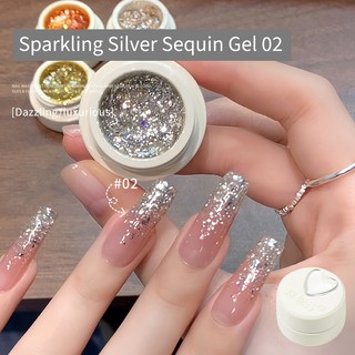 [ANNIES] Gypsophila Starry River Nhấp Nháy Năm Mới Kim Sa Lấp Lánh Sơn Móng Tay Keo Champagne Ngôi Sao Sáng Đóng Hộp Keo Nhật Bản 5ml