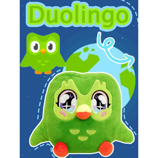 PLUS✨2026 MỚI Duolingo Plushie Đồ Chơi Dễ Thương Duo Owl Sang Trọng Búp Bê Hoạt Hình Dễ Thương Nhân Vật Có Nguồn Gốc Đồ Chơi Nhồi Bông Lily ‌Falstaff‌ Quà tặng đồ chơi trẻ em sang trọng Bộ sưu tập vui nhộn Quà tặng cho người hâm mộ