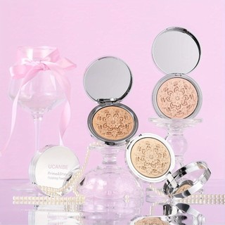 Bộ 2 trong 1 UCANBE & Thiết lập cơ sở ép bột & kiểm soát dầu, dưỡng ẩm, lâu trôi, không chứa cồn, không chứa Paraben, hoàn thiện mờ mịn