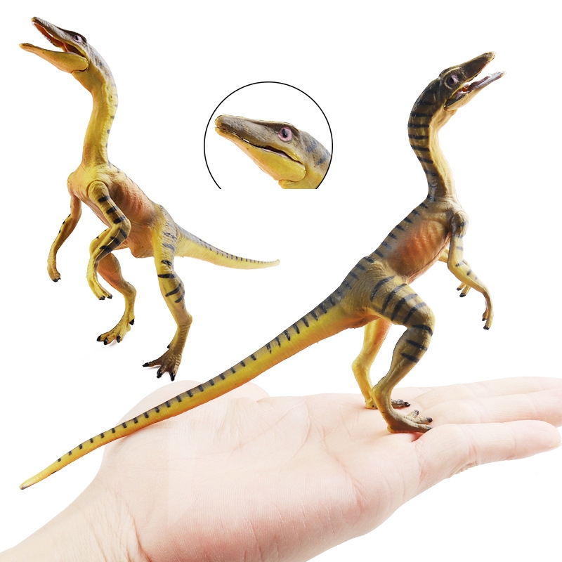 Trẻ Em Khủng Long Động Vật Kỷ Jura Mô Phỏng Compsognathus Mô Hình Hiển Thị Hàm Rồng Hàm Đẹp Rồng Hàm Hàm Mịn Đồ Chơi Rồng