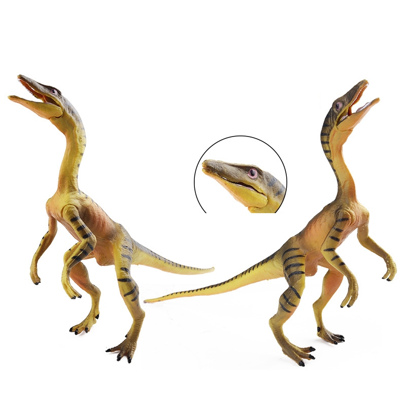 Trẻ Em Khủng Long Động Vật Kỷ Jura Mô Phỏng Compsognathus Mô Hình Hiển Thị Hàm Rồng Hàm Đẹp Rồng Hàm Hàm Mịn Đồ Chơi Rồng
