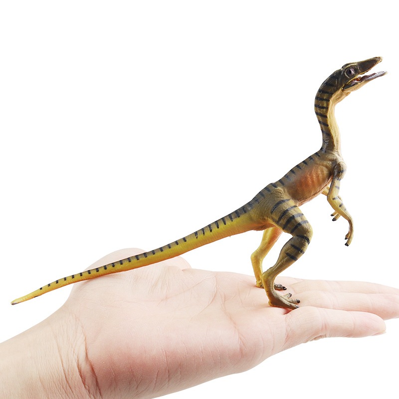 Trẻ Em Khủng Long Động Vật Kỷ Jura Mô Phỏng Compsognathus Mô Hình Hiển Thị Hàm Rồng Hàm Đẹp Rồng Hàm Hàm Mịn Đồ Chơi Rồng