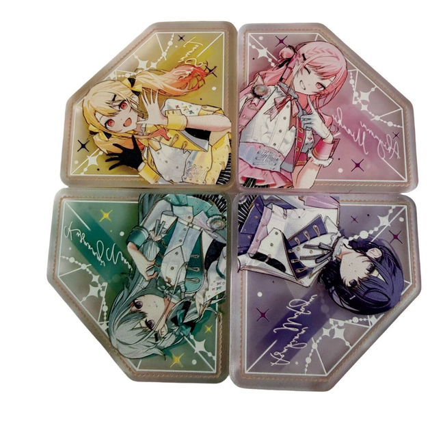 Khối Acrylic SEKAI Project 5CM - Bộ quà tặng nhân vật, Màn hình bàn tập thể trang trí