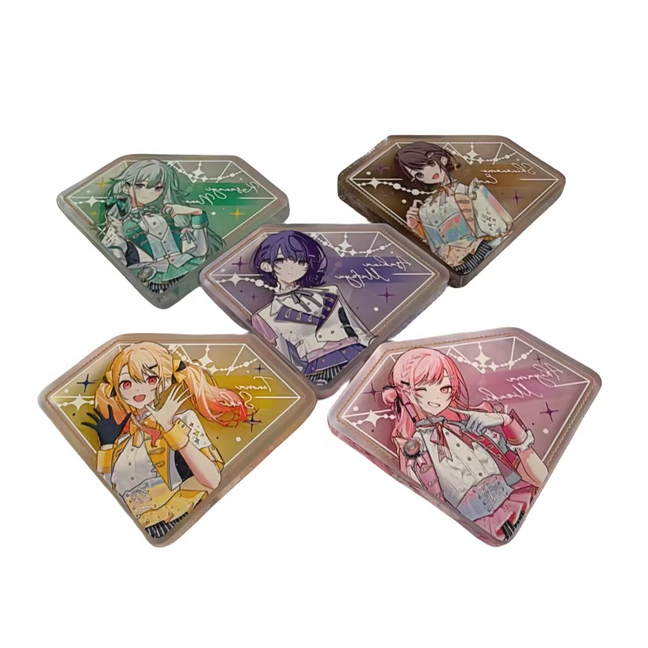 Khối Acrylic SEKAI Project 5CM - Bộ quà tặng nhân vật, Màn hình bàn tập thể trang trí