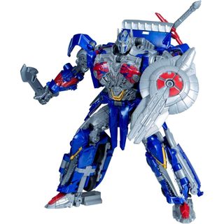 Transformers Toys Studio Series Leader Class Age of Extinction Optimus Prime, Nhân vật hành động chuyển đổi 8,5 inch G0482