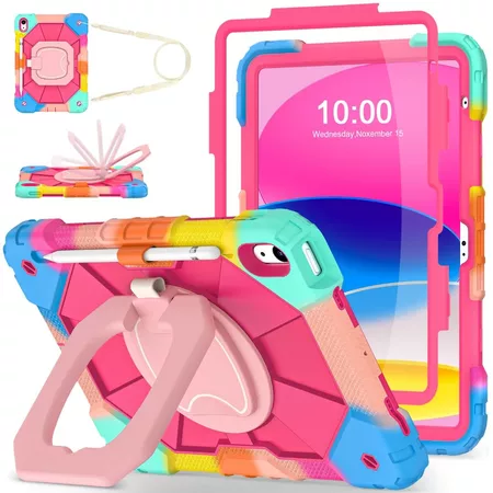 Ốp lưng NEOMIXX dành cho Apple iPad (A16) thế hệ 11/10/9/8/7/6/5 kích thước 11''/10.9''/10.2"/9.7", ốp iPad Mini 8.3" 7.9", iPad Air 13"/11"/10.9"/10.5", vỏ iPad Pro 12.9", Ốp iPad Tiêu Chuẩn Quân Đội
