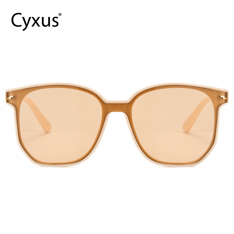 Cyxus Kính Mát Vuông Retro Oversize Thời Trang Cho Nam Nữ Chống Tia UV400 Và Chói Hoàn Hảo Cho Lái Xe Và Cắm Trại 1164